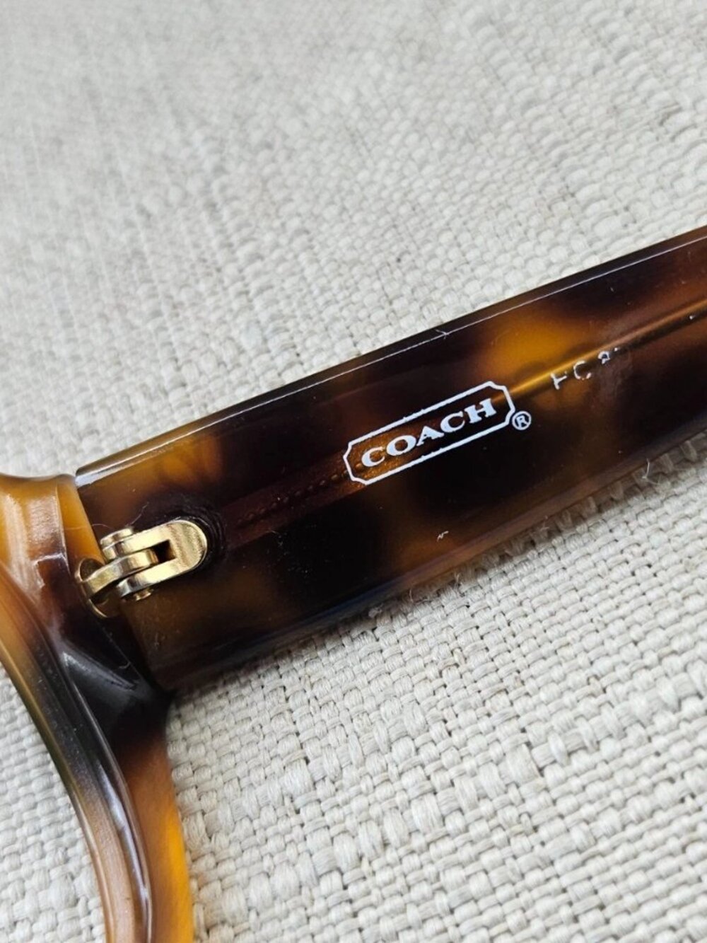 Coach Women Eyeglasses Frame HC8010 PAYTON Dark Tortoise Eyewear Glasses - Picture 11 of 12